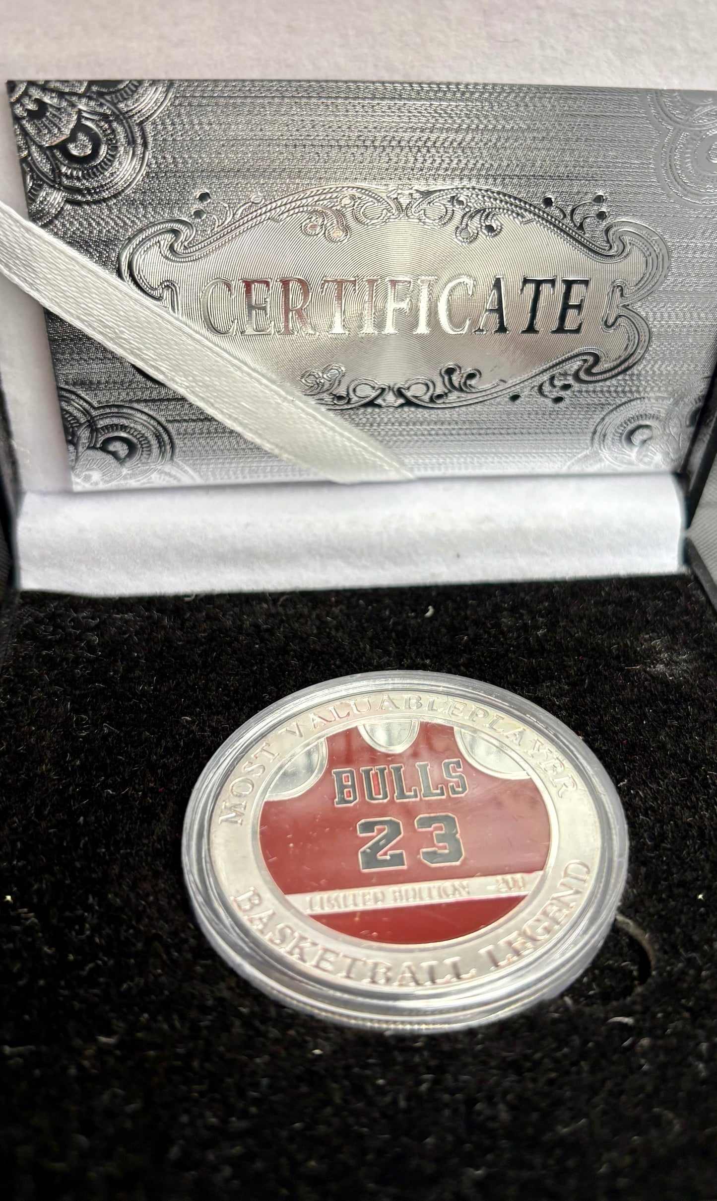 coin honoring the greatest basketball player of all time, Michael Jordan.