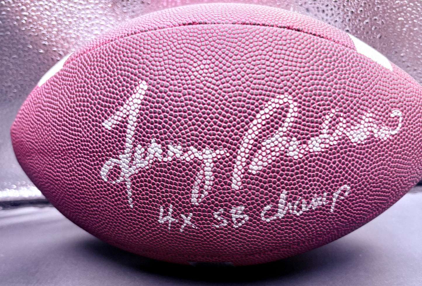 Jerry Rice Autographed Football – Certified